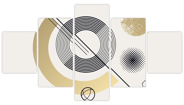 Obraz - Geometrické tvary N⁰2 (125x70 cm)