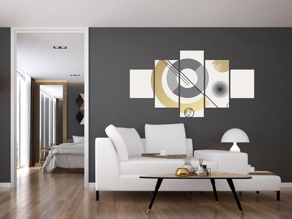 Obraz - Geometrické tvary N⁰2 (125x70 cm)