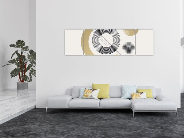 Obraz - Geometrické tvary N⁰2 (170x50 cm)