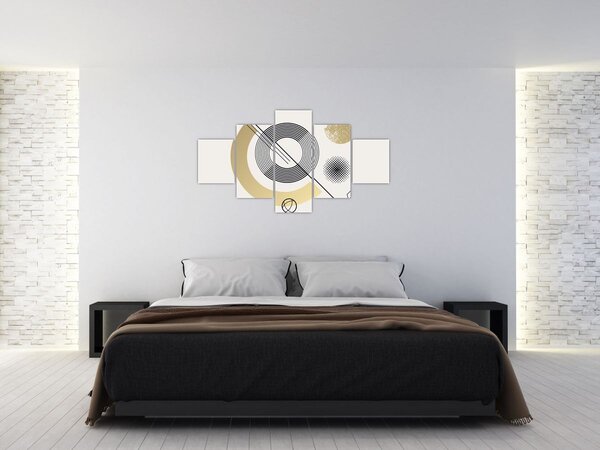 Obraz - Geometrické tvary N⁰2 (125x70 cm)