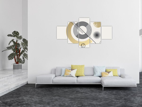 Obraz - Geometrické tvary N⁰2 (125x70 cm)