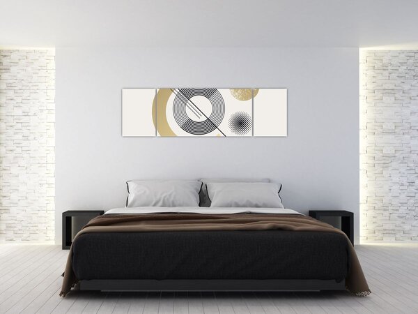 Obraz - Geometrické tvary N⁰2 (170x50 cm)