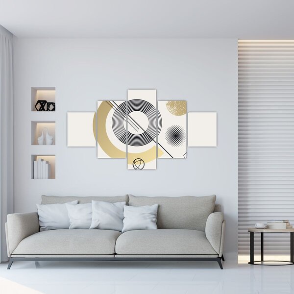 Obraz - Geometrické tvary N⁰2 (125x70 cm)