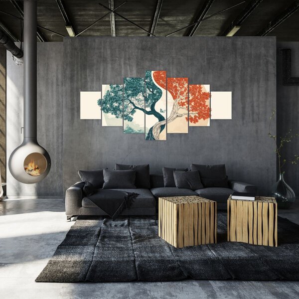 Obraz - Strom plný energie (210x100 cm)