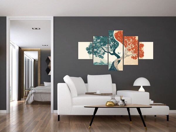 Obraz - Strom plný energie (125x70 cm)