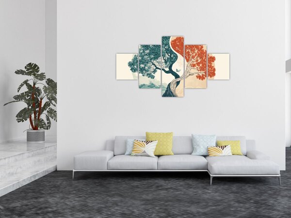 Obraz - Strom plný energie (125x70 cm)