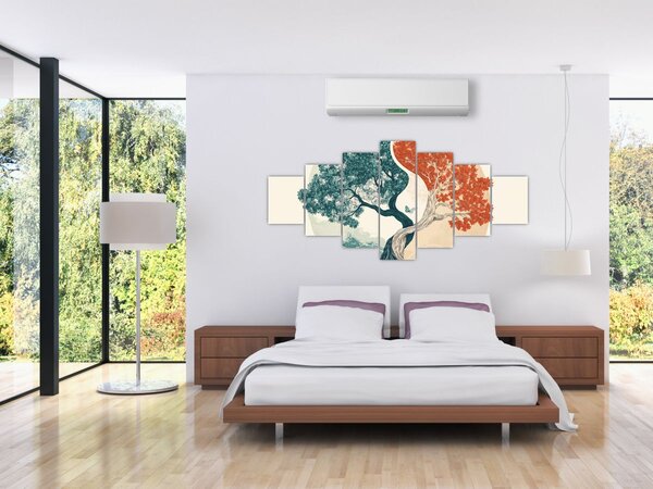 Obraz - Strom plný energie (210x100 cm)