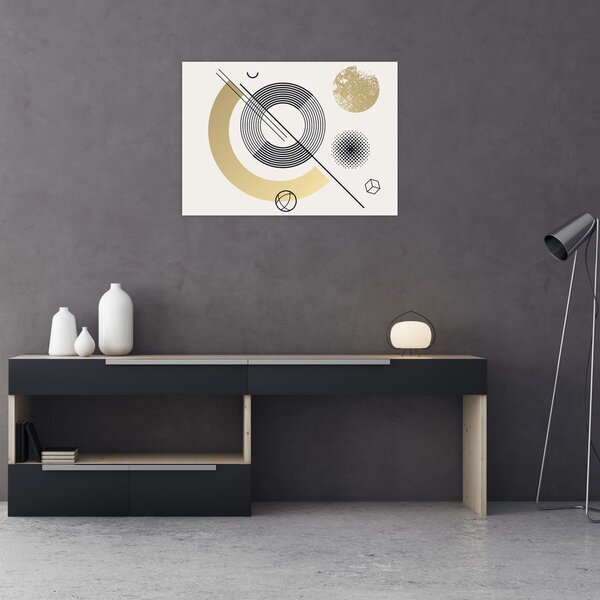 Obraz - Geometrické tvary N⁰2 (70x50 cm)
