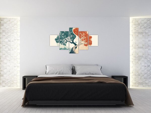 Obraz - Strom plný energie (125x70 cm)