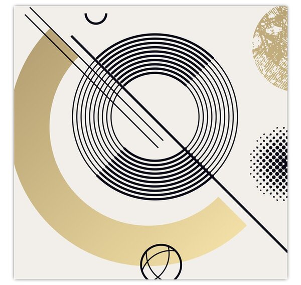 Obraz - Geometrické tvary N⁰2 (30x30 cm)