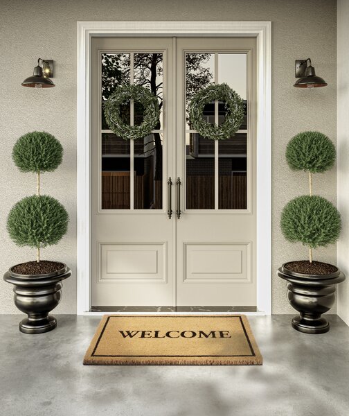 Villeroy & Boch, Rohožka Villeroy & Boch 106116 Cocos – na ven i na doma, 80x50, hnědá, chodba / předsíň