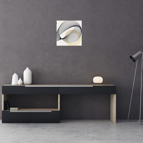 Obraz - Geometrické tvary N⁰3 (30x30 cm)