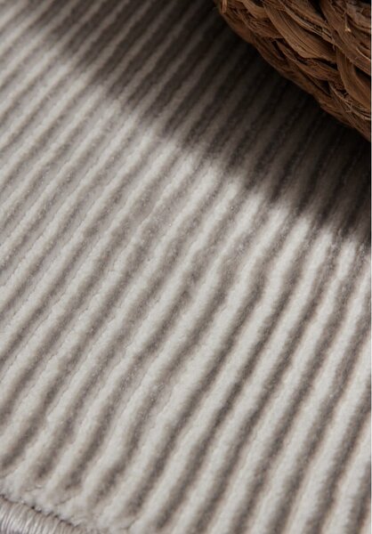 Šedo-krémový běhoun 80x240 cm Perles Dolomite – Elle Decoration