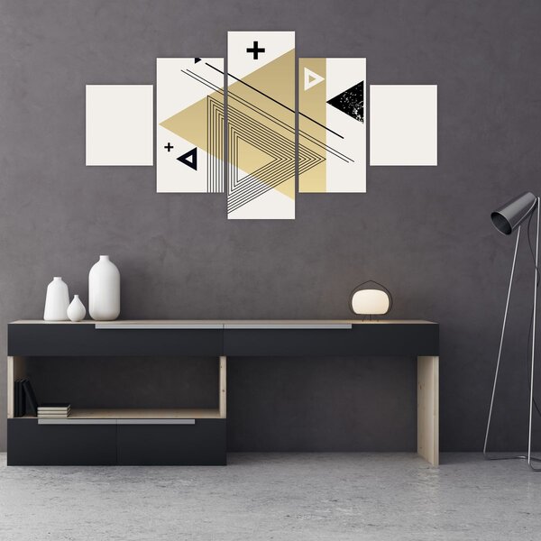 Obraz - Geometrické tvary N⁰4 (125x70 cm)
