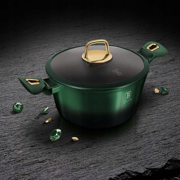 Berlinger Haus EMERALD METALLIC LINE tradiční Hrnec 6,1 l