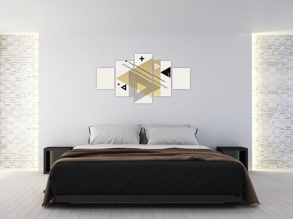 Obraz - Geometrické tvary N⁰4 (125x70 cm)