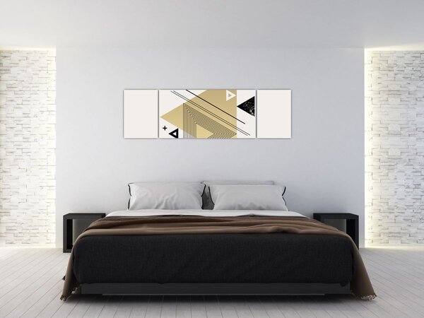 Obraz - Geometrické tvary N⁰4 (170x50 cm)