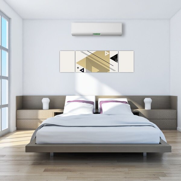 Obraz - Geometrické tvary N⁰4 (170x50 cm)