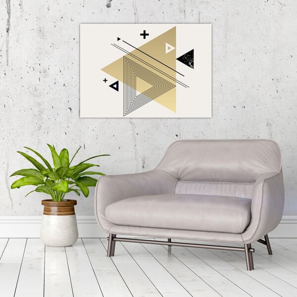 Obraz - Geometrické tvary N⁰4 (70x50 cm)