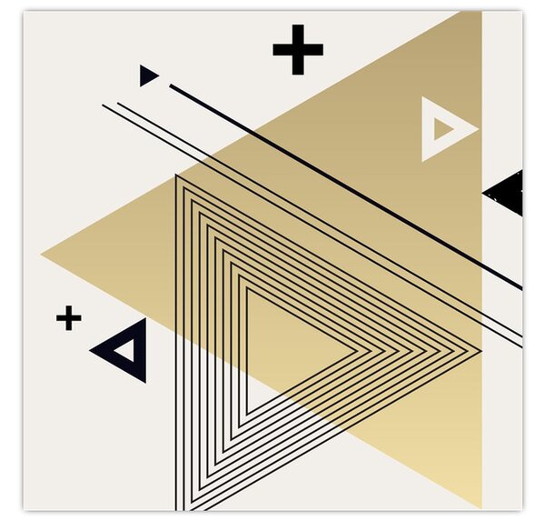 Obraz - Geometrické tvary N⁰4 (30x30 cm)