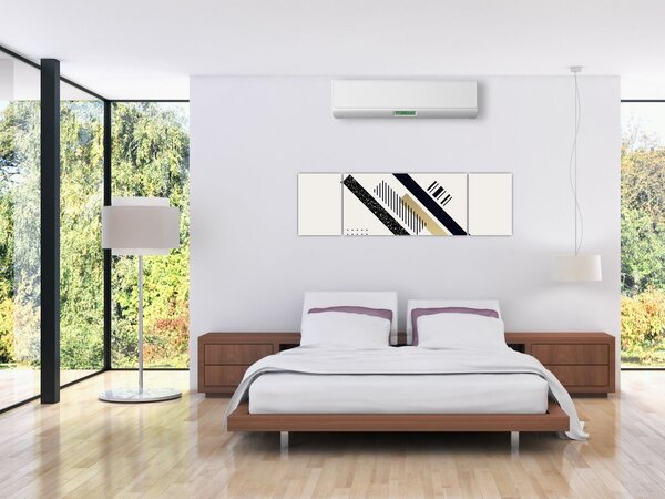 Obraz - Geometrické tvary N⁰5 (170x50 cm)
