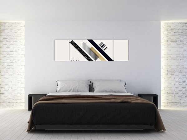 Obraz - Geometrické tvary N⁰5 (170x50 cm)