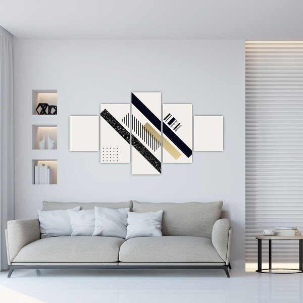 Obraz - Geometrické tvary N⁰5 (125x70 cm)