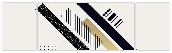 Obraz - Geometrické tvary N⁰5 (170x50 cm)