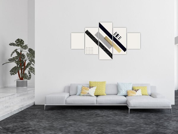 Obraz - Geometrické tvary N⁰5 (125x70 cm)