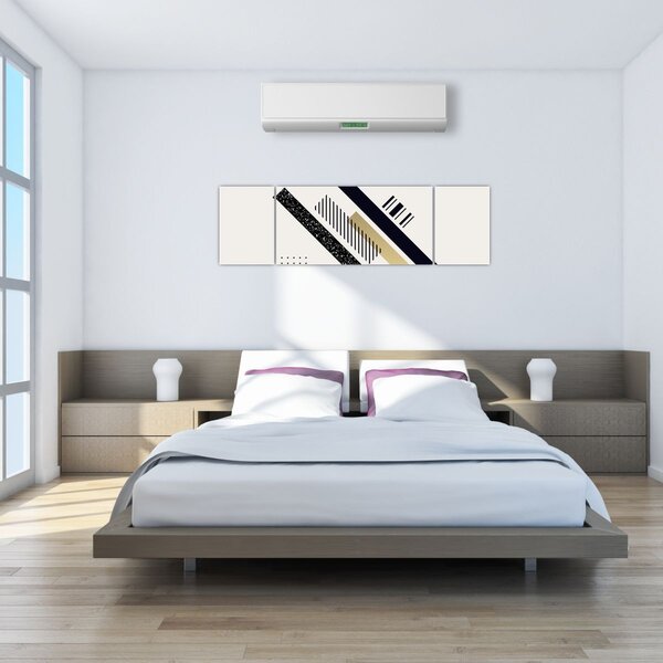 Obraz - Geometrické tvary N⁰5 (170x50 cm)