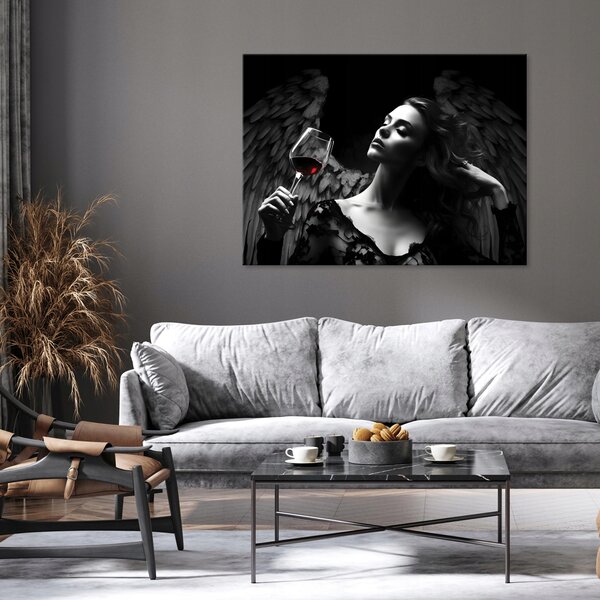 Obraz ŽENA ANDĚL Na Plátně na Zeď do Ložnice Obývacího Pokoje Moderní 100x70