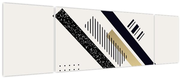 Obraz - Geometrické tvary N⁰5 (170x50 cm)