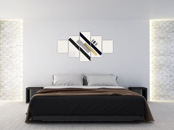Obraz - Geometrické tvary N⁰5 (125x70 cm)