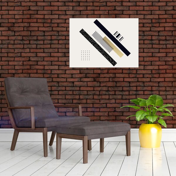 Obraz - Geometrické tvary N⁰5 (70x50 cm)