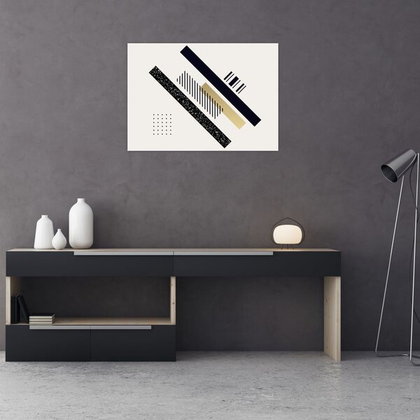 Obraz - Geometrické tvary N⁰5 (70x50 cm)