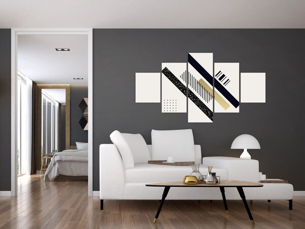 Obraz - Geometrické tvary N⁰5 (125x70 cm)