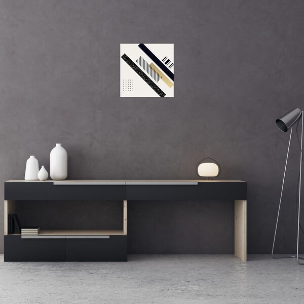 Obraz - Geometrické tvary N⁰5 (30x30 cm)