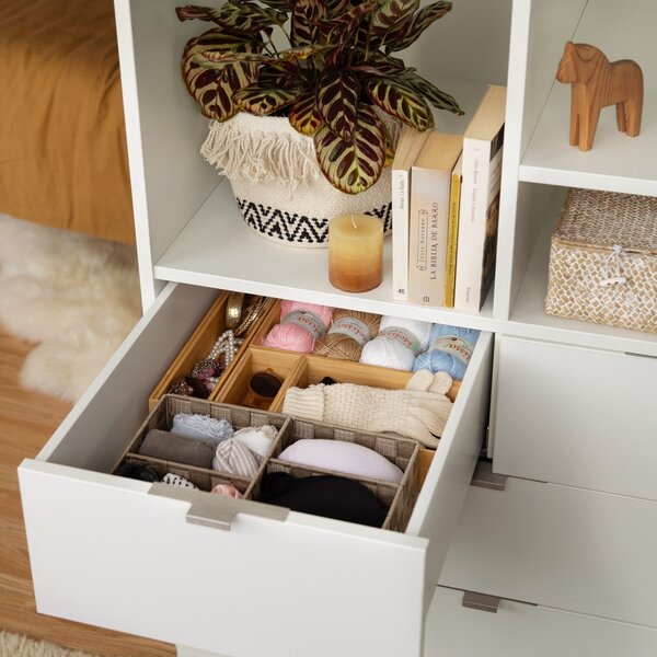 Bambusový box Compactor, 22,5 x 7,5 x 6,35 cm