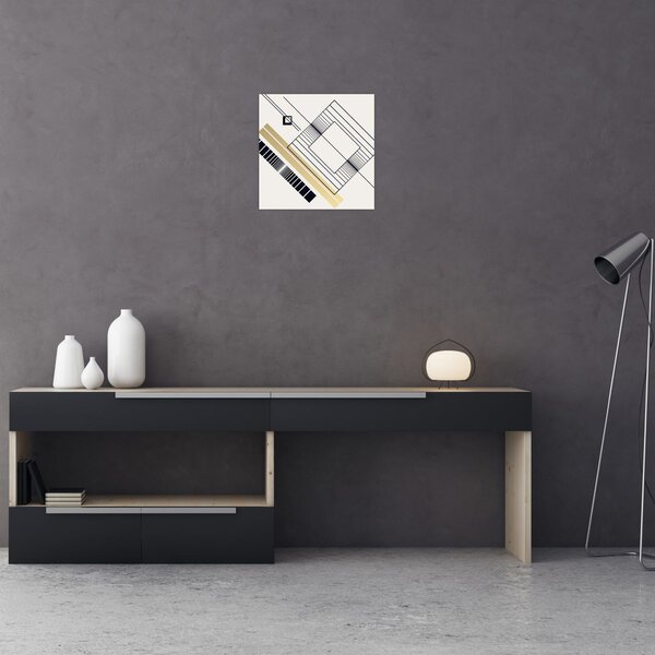 Obraz - Geometrické tvary N⁰6 (30x30 cm)