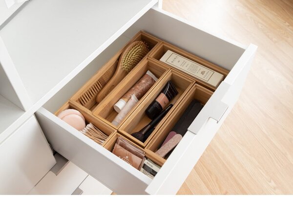Bambusový box Compactor, 22,5 x 7,5 x 6,35 cm