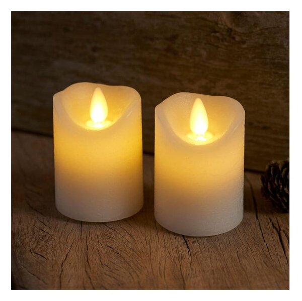 LED svíčky v sadě 2 ks (výška 6,5 cm) Sara Mini – Sirius