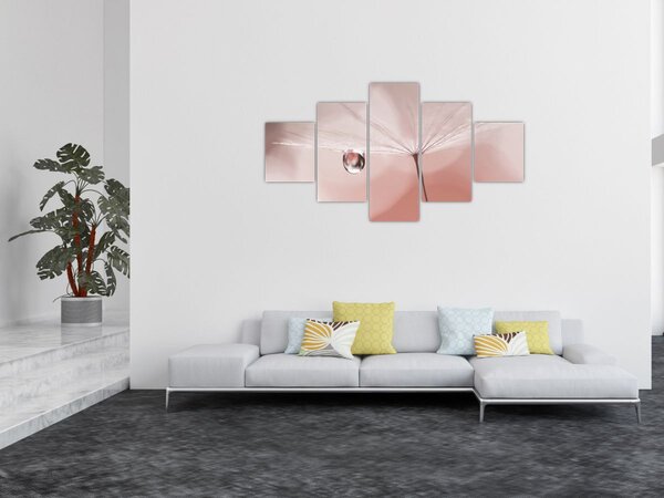 Obraz - Kapka rosy (125x70 cm)