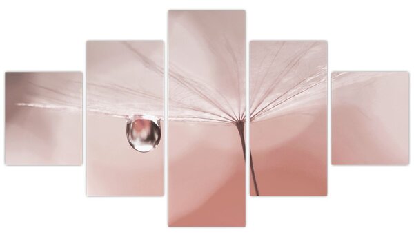 Obraz - Kapka rosy (125x70 cm)