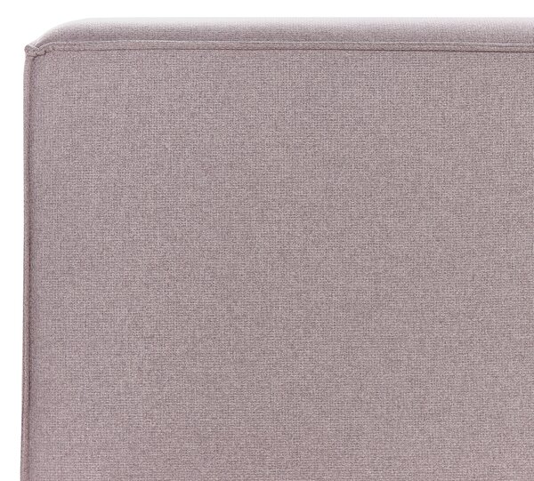 Postel Tkanina LINARDS 160 x 200 cm Taupe