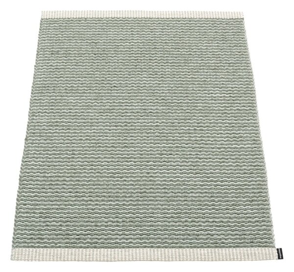 Světle zelený vnitřní a venkovní koberec 60x85 cm Mono Sage Army – Pappelina