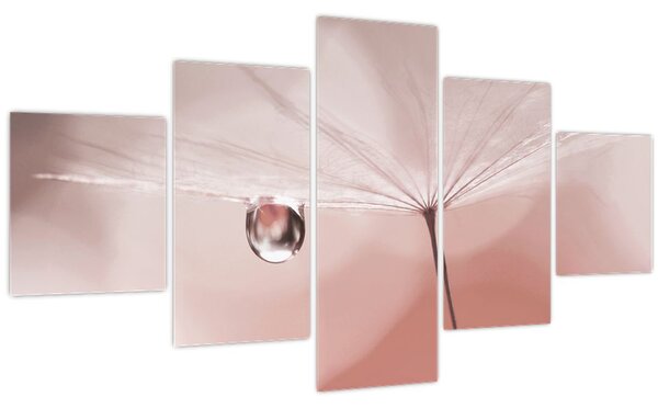 Obraz - Kapka rosy (125x70 cm)