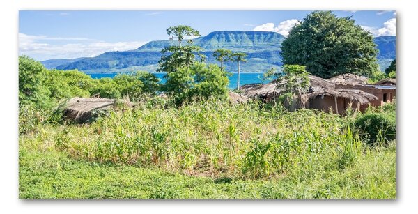 Moderní skleněný obraz z fotografie Jezero Malavi osh-91343567