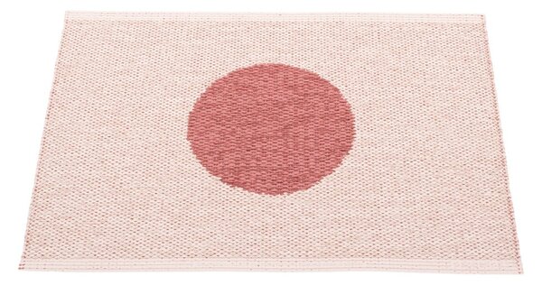 Světle červený vnitřní a venkovní koberec 70x50 cm Vera Pop Blush – Pappelina