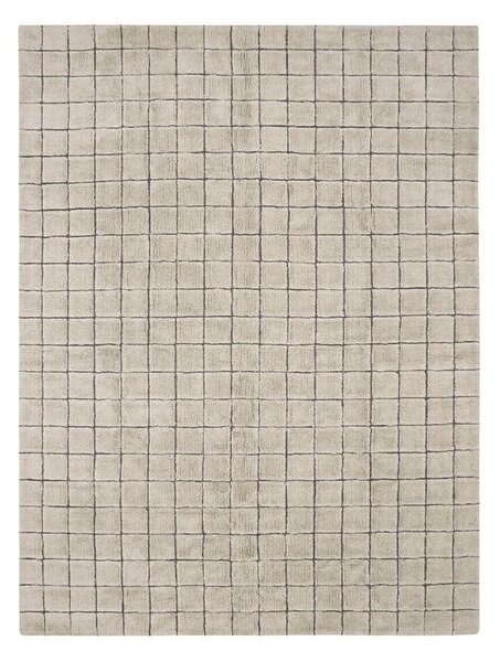 Béžový ručně tkaný vlněný koberec 230x300 cm Mosaic Sandstone – Lorena Canals