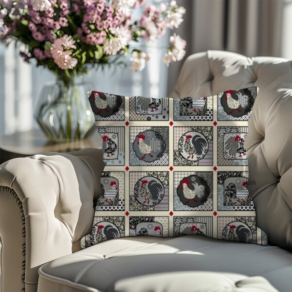 Velikonoční gobelínový povlak na polštář Eden 465 D Barva Vícebarevná Rozměry 50x50 cm